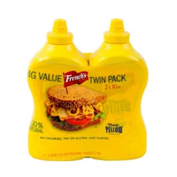 French’s – Moutarde jaune classique, lot de 2