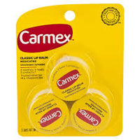 Carmex Classic Medicated Lip Balm Jars Lip Moisturizer 1 Count (1 Pack of 1