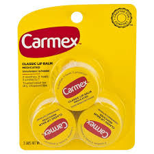 Carmex Classic Medicated Lip Balm Jars Lip Moisturizer 1 Count (1 Pack of 1