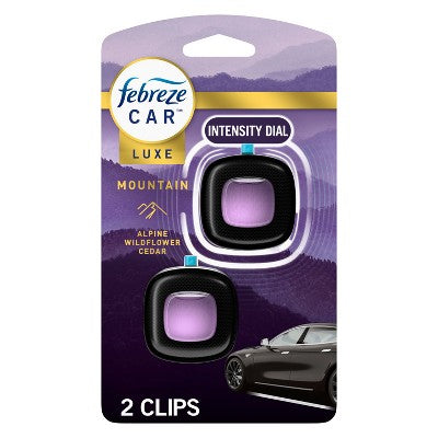 Febreze Car Vent Clip Cedar 8/2Pk