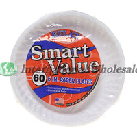 Paper Plate 6" Eliat Unctd 20/60 Ct