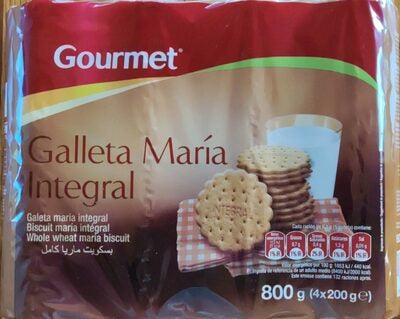 Galleta María Integral – (4 x 200 g) DLC: Juin26