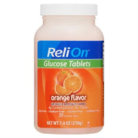 
              ReliOn Glucose Tablets Orange Flavor 50 Count DLC: MAR26
            