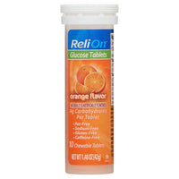 
              Comprimés De Glucose ReliOn Orange, 10 unités DLC: JUL25
            