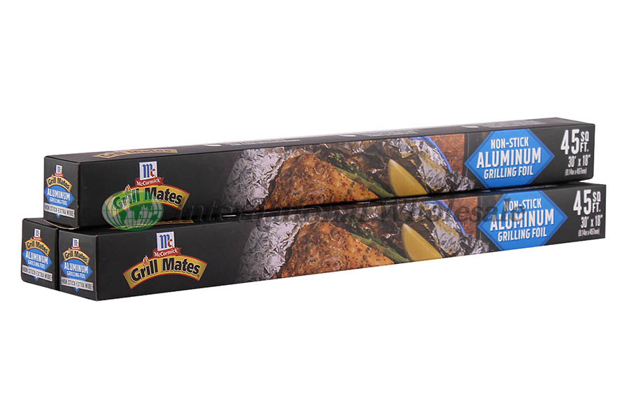 Mc Nonstick Grill Foil 45Sq Ft/24Ct