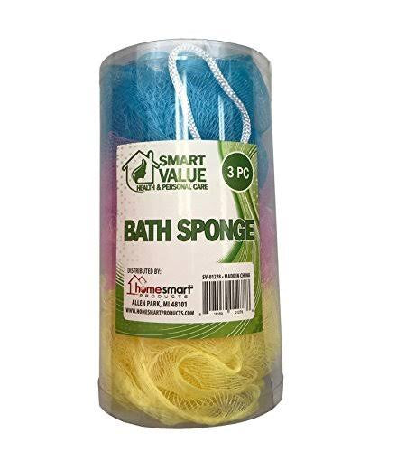 Bath Sponge In Canister S.V.24/3 Pk