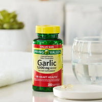 Spring Valley Ail Sans Odeur – 1 000 mg, 200 softgels DLC : février 2025