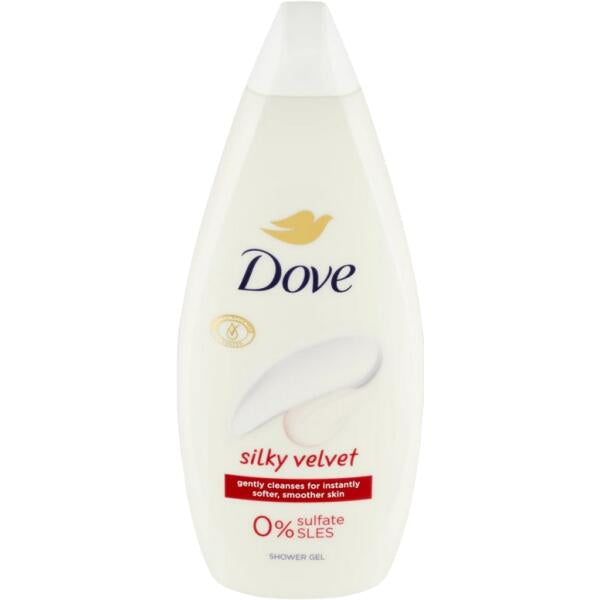 Dove Bw Silky Velvet 12/720Ml