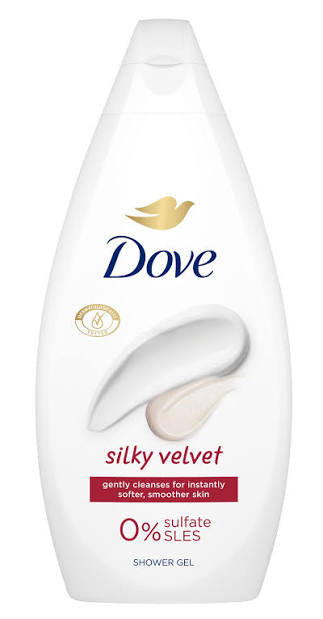 Dove Bw 12/450Ml - Silky Velvet