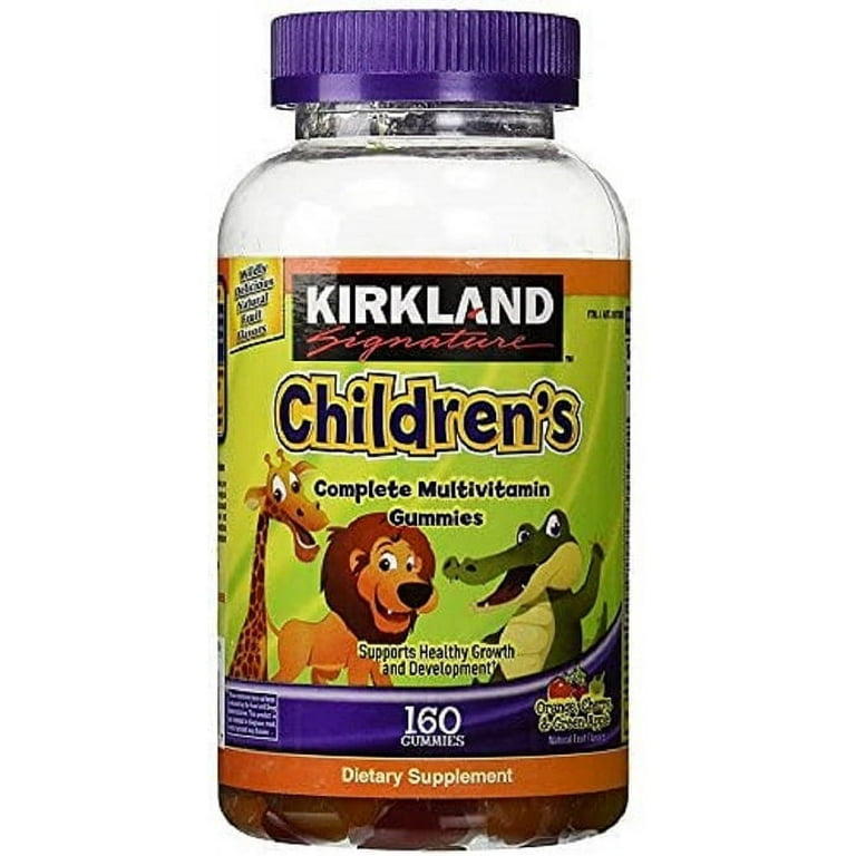 Kirkland Signature  children 160 gummies