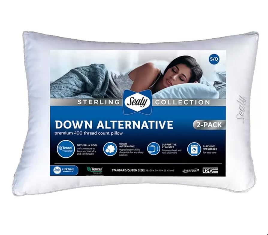 Down Alt Pillow 2-packs