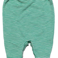 Baby Striped Slub Jersey Romper - Cat & Jack Green 0-3M