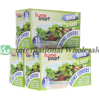 Bowl Cover Asst.Sizes Clear 24/15Pc