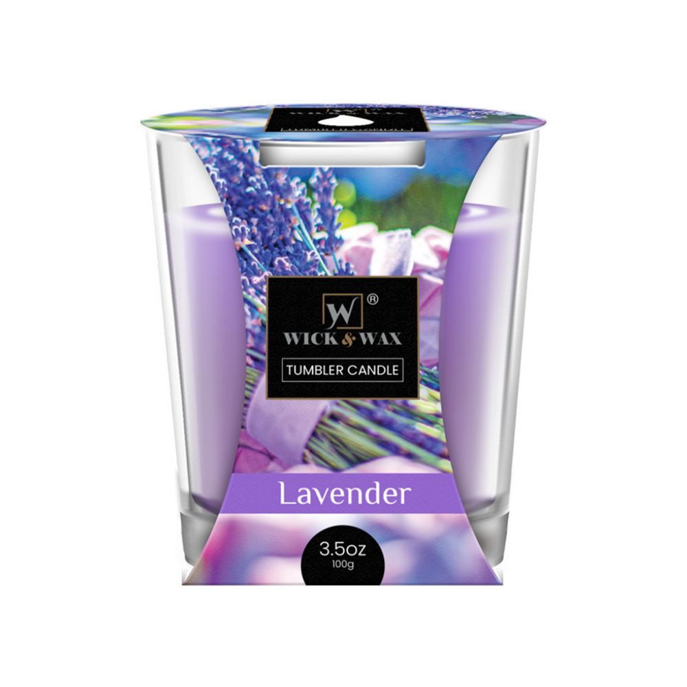 Candle Tumblr Lavender 12Ct