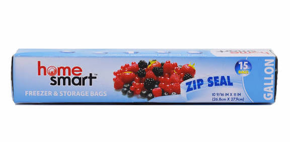 Freezer Zip Bag Gallon H.S.24Ct/15