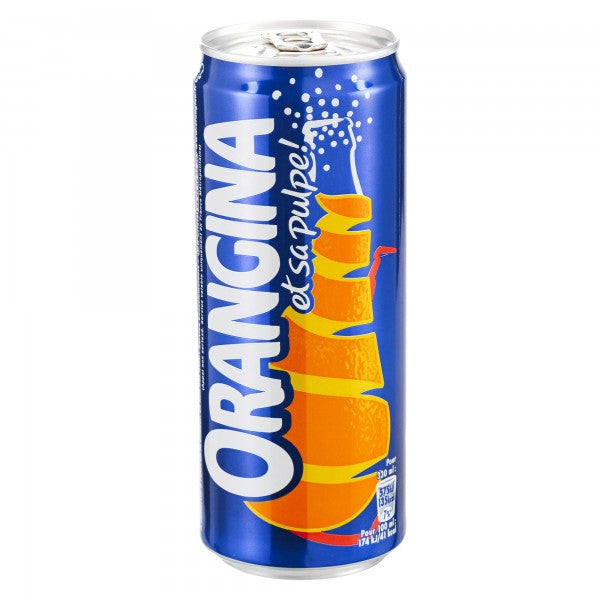 Orangina Canette 330mL DLC: 09 Oct24