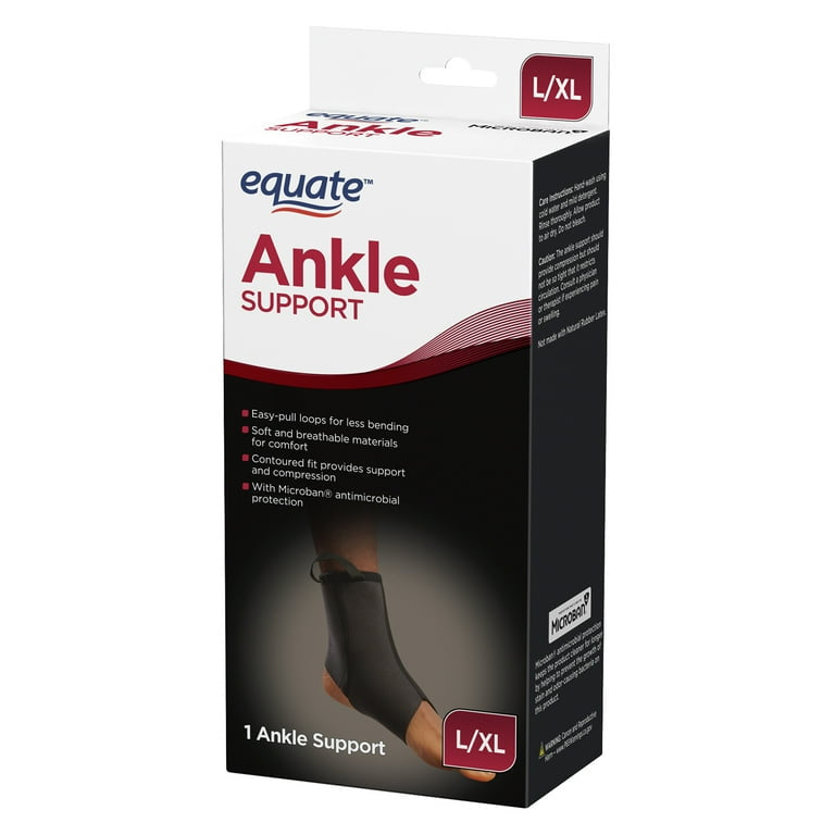Equate Ankle Support L/Xl 12 Ct