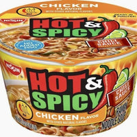 Nissin Bowl Noodles Hot & Spicy Chicken Flavor Ramen Noodle Soup (942g) DLC: Fev26