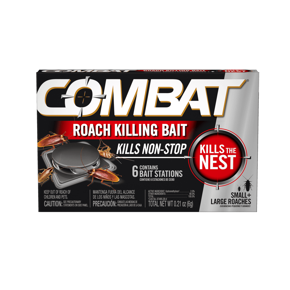 Combat Roach Kill Bait 6Ct