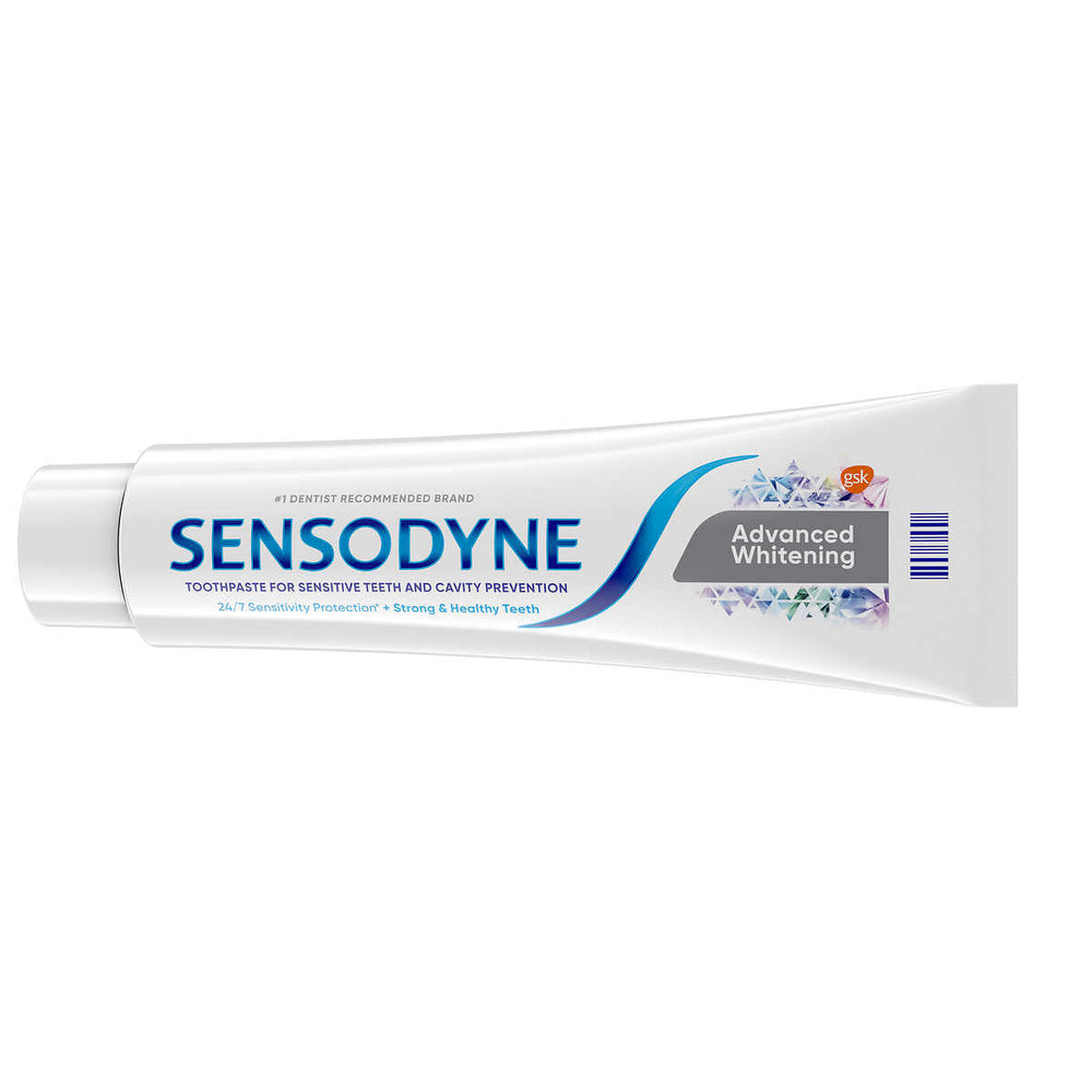 Sensodyne Advanced Whitening Toothpaste, 6.5 oz(184g