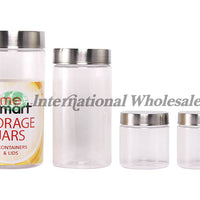 Home Smart Pet Jar Bottle Set 4Pcs