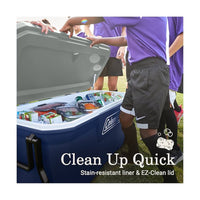 Coleman 316 Series 100QT Wheeled Cooler Twilight, One Size