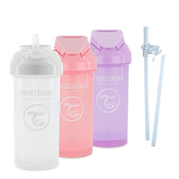 TWISTSHAKE Tasse à paille anti-fuites pour bébé 360 ml 6 mois et +