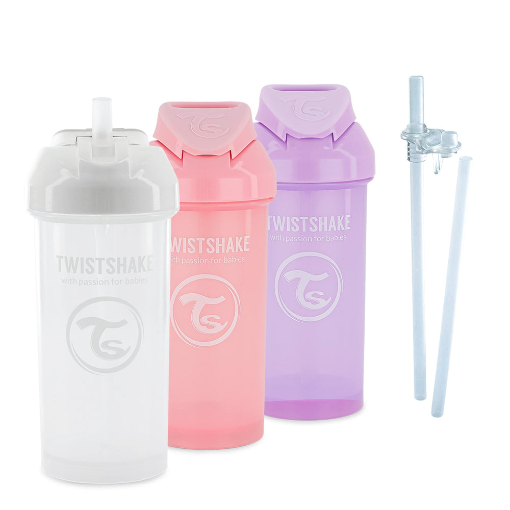 TWISTSHAKE Tasse à paille anti-fuites pour bébé 360 ml 6 mois et +