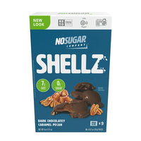 
              No Sugar Company Shellz Dark Chocolatey Caramel Pecan, 9 Count
            