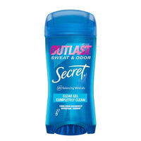 Secret Deodorant Secret Outlast Antiperspirant And Deodorant Clear Gel, Completely Clean