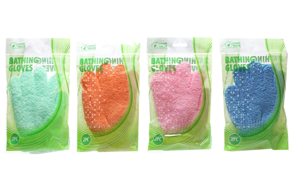 GANTS DE BAIN SMART VALUE 2 PIÈCES