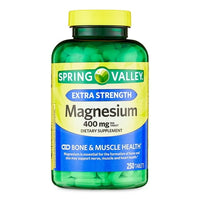 Spring Valley Magnesium Bone & Muscle Health 400 mg