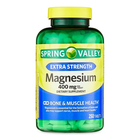 Spring Valley Magnesium Bone & Muscle Health 400 mg