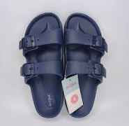 Kids' Noa Slip-On Footbed Sandals - Cat & Jack Navy 4