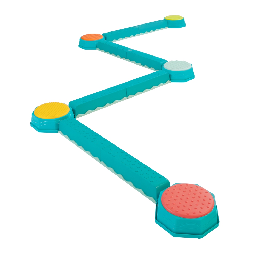 B. toys Sensory Balance Beams for Active Play Balance and Build Set