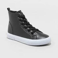 Boys' Glenn High-Top Sneakers - Cat & Jack Black 3