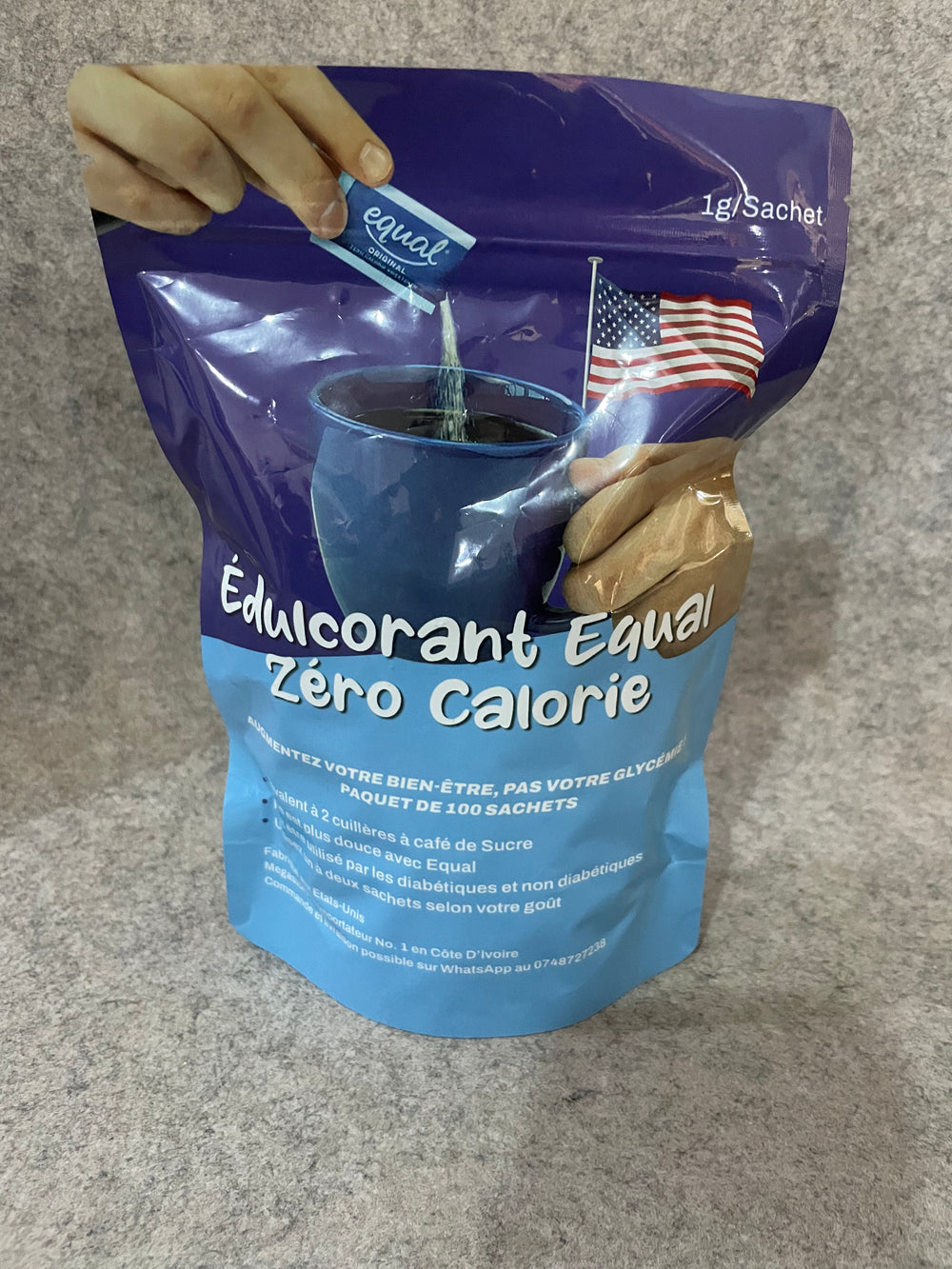 Equal Coffee and Tea Sweetener 50ct DLC: 15 DEC25