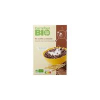 CARREFOUR BIO 375G CÉRÉALES RIZ SOUFFLÉ AU CHOCOLAT CRF DLC: 17-NOV23