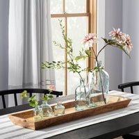 
              Hearth & Hand with Magnolia Mango Wood Tray Hand-Carved Farmhouse Style (85 cm x 23 cm) LPTG1701508
            