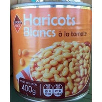 Haricots blancs à la tomate 400g DLC: 31-MAI24