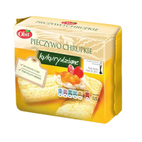 Corn crisp bread without sugar 125g DLC: 20-FEV24