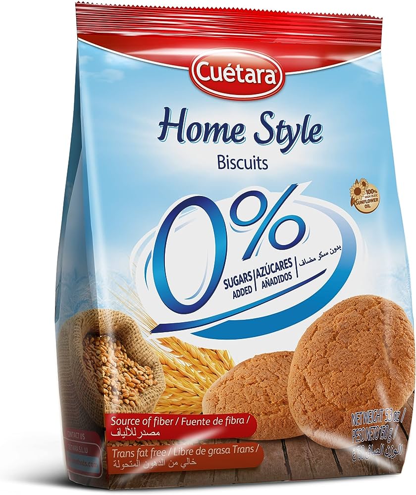 Cuetara Digesta Home Made Sugar Biscuits, 150g, Multicolour DLC: 30-JUIN24