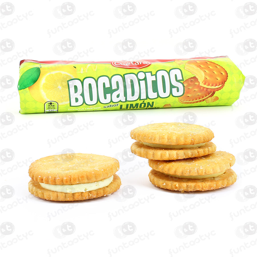 BOCADITOS DE LIMON DE CUETARA  1 PAQUETE GALLETAS DE LIMON 150g  DLC: 31-MAR24