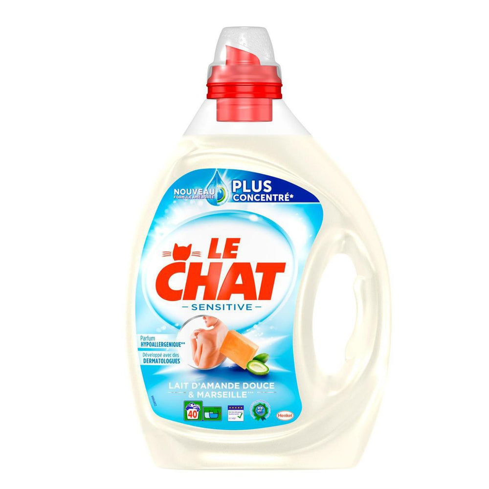 Lessive Liquide Savon Marseille & Amande Douce LE CHAT