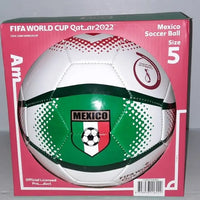 FIFA World Cup Soccer Ball Size 5, Mexico Flag New