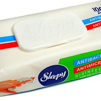 Lingettes antibactériennes Sleepy 100pcs