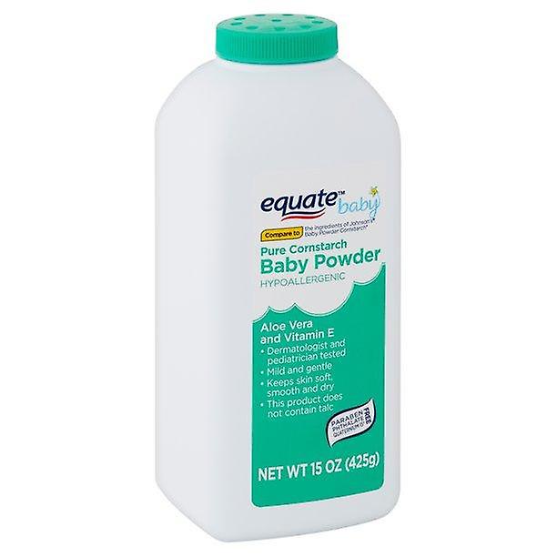 Equate Aloe vera et vitamine E Baby Powder (15 oz 425g)