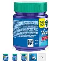 VICKS VAPORUB 50ML/ DLC: Oct25