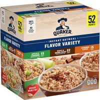 
              Quaker Instant Oatmeal Variety Pack DLC: 02 Avril26
            