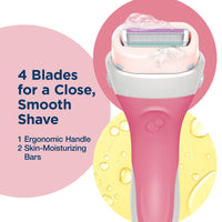 
              Schick Intuition Lemon Berry Breeze Razors for Women | 1 Razor & 2 Intuition Razor Blades Refill with Organic Lemon
            